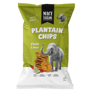 Products: Plantain Chips - Chilli Lime - Macy and Tailor