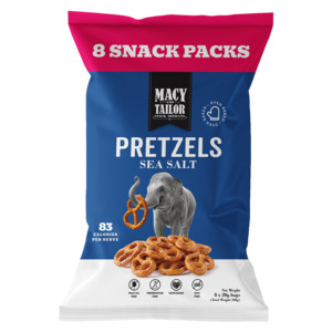 Products: Classic Pretzels Multi Pack - Sea Salt - Macy and Tailor