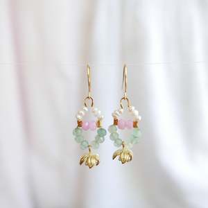 Hydrangea Ranger: Nova Earrings – Violet