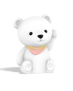 Stellar Haus: Squishy Rechargeable USB Night Light - Toto Teddy