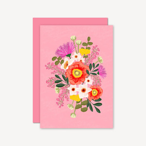 Natalie Lea Owen: General Card - Bouquet Flowers
