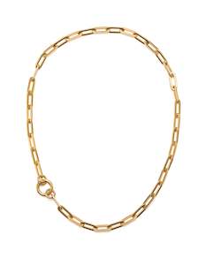 Wedding: 5th Symphony Big Chain Necklace - Gold