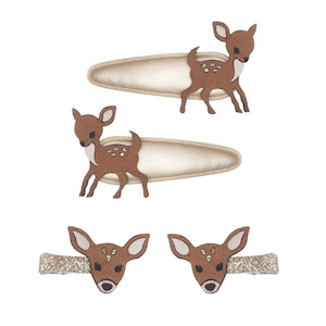 Baby Child Hair: Hair Clips - Prairie Fawns