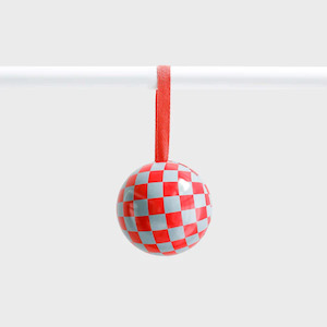 Lettuce: Bauble - Red Checkers