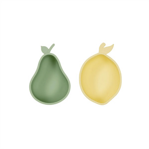 Baby Care: Snack Bowls - Lemon and Pear