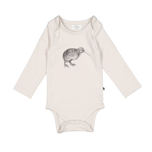 Burrow Be: Long Sleeve Bodysuit - Kiwi