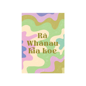 Aotearoa Made: Rā Whānau Kia Koe Happy Birthday Card