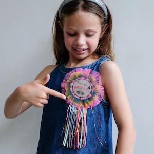 Birthday Rosette - Diva Sparkles