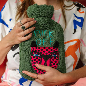 Wellbeing Body: Hot Water Bottle - Fuck Off