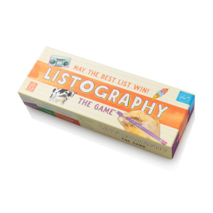 Grown Up Games: Listography Game: May the Best List Win