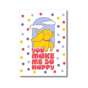 General Card - Happy Dog