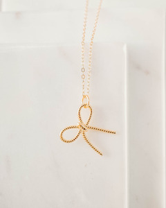 Better Bowlieve It Necklace - Gold