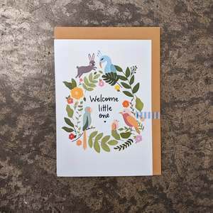 Everything Sale: Giant Baby Card - Welcome Little One