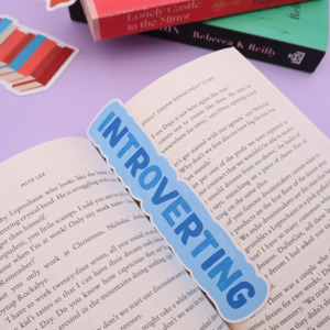 Bookmarks: Iko Iko Cut Out Bookmark - Introverting