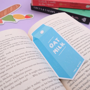 Bookmarks: Iko Iko Cut Out Bookmark - Oat Milk