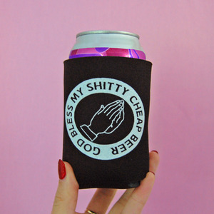Beer Koozie - God Bless