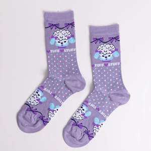 Socks: Women's Sized Socks - Tuff Stuff Poodle