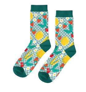 Socks: Women's Sized Socks - Farmer's Market