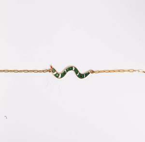Yellow Owl Workshop 1: Cloisonné Bracelet - Snake
