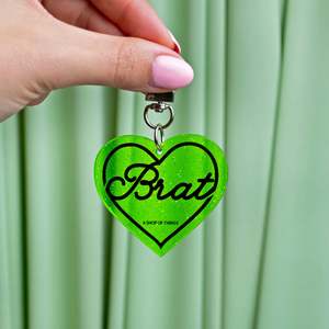 A Of Things: Keyring / Bag Charm - Brat