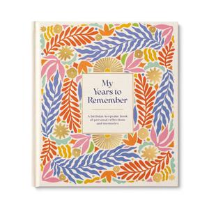 Guided Birthday Journal - My Years to Remember
