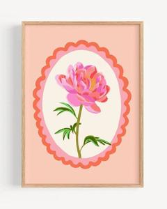 A3 Print - Peony Flower