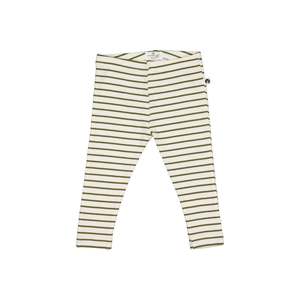 Burrow Be: Rib Leggings - Olive Stripe