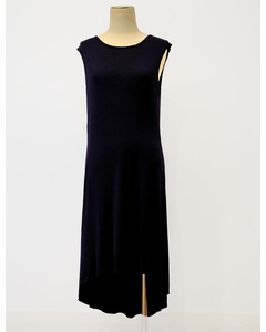 PRE-LOVED / High Noon Tea - Merino Navy Dress - Sz S