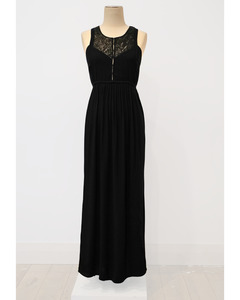 PRE-LOVED Black Sequin Maxi Dress - Sz 10
