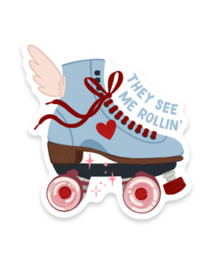 Under 25 Goodies: Vinyl Sticker - They See Me Rollin'