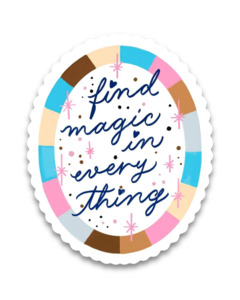 Under 25 Goodies: Vinyl Sticker - Oval Magic