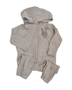 Baby Child Wear: Pre-Loved Baby - Hooded Onesie Suit - Minti - 18-24mth