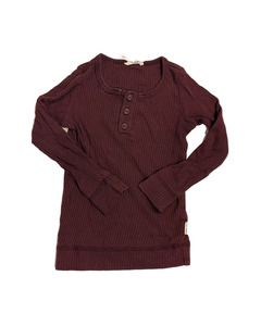 Baby Child Wear: Pre-Loved Baby - LS Wine Top - Jamie Kay - 1y