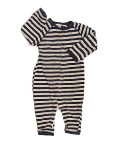 Baby Child Wear: Pre-Loved Baby - LS Stripe Onesie Suit - Bonds - 6-9mths