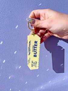 Under 25 Goodies: Keyring / Bag Charm - Butter
