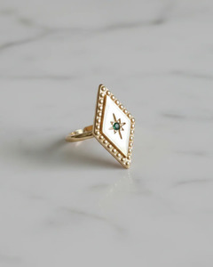 Entire: Flapper Adjustable Ring - Gold