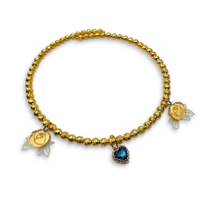 Full Collection: Bluebud Choker Necklace – Rose & Heart
