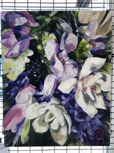 Products: Purple Flower Bouquet - MADCAT
