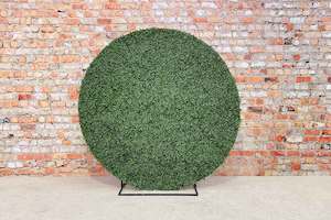Mesh Walls: Green Circle Wall