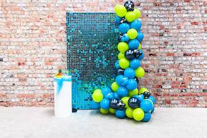 Shimmer Wall: Shimmer Wall - Turquoise