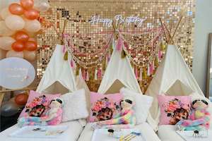 Shimmer Wall - Rose Gold