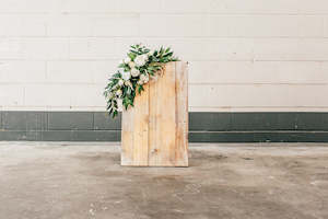 Signage: Sandwich Board Rustic