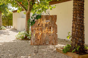 Signage: Easel & Better Together Package