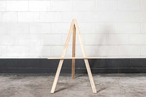 Signage: Wooden Easel