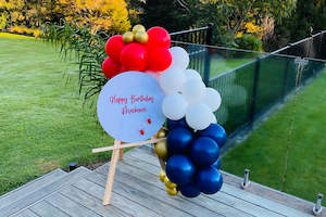 Signage: Acrylic Disc 600mm with Easel