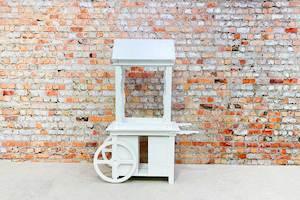 Candy Cart White