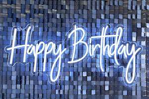 "Happy Birthday #2" Neon Sign