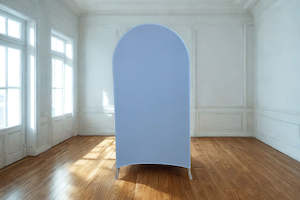 Light Blue Fabric Backdrop