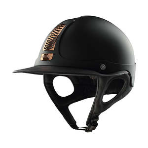 Antares Saddles Accessories: Antarès Precision Galaxy Eclipse Black / Copper Helmet
