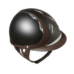 Antares Helmets: Antarès Reference Black / Brown Helmet (102)